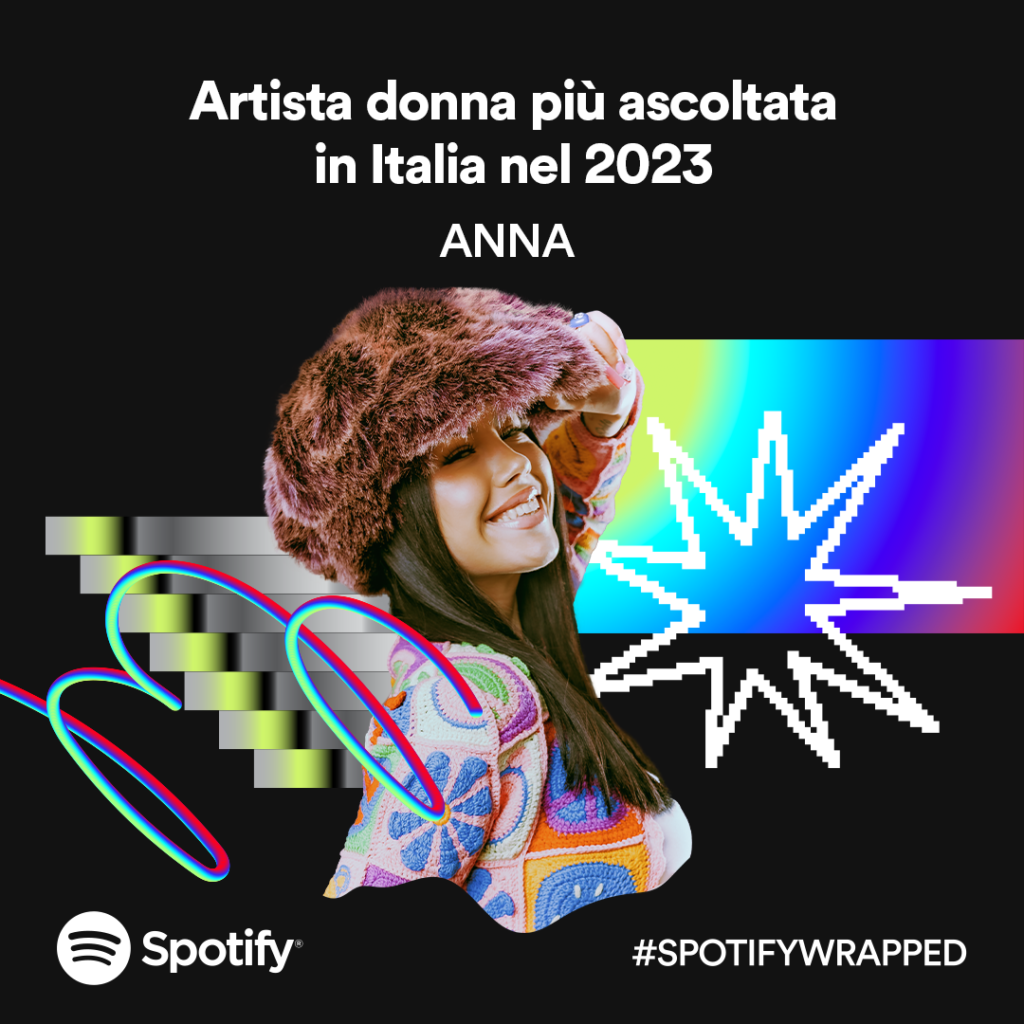 Spotify Wrapped 2023 Italia Anna