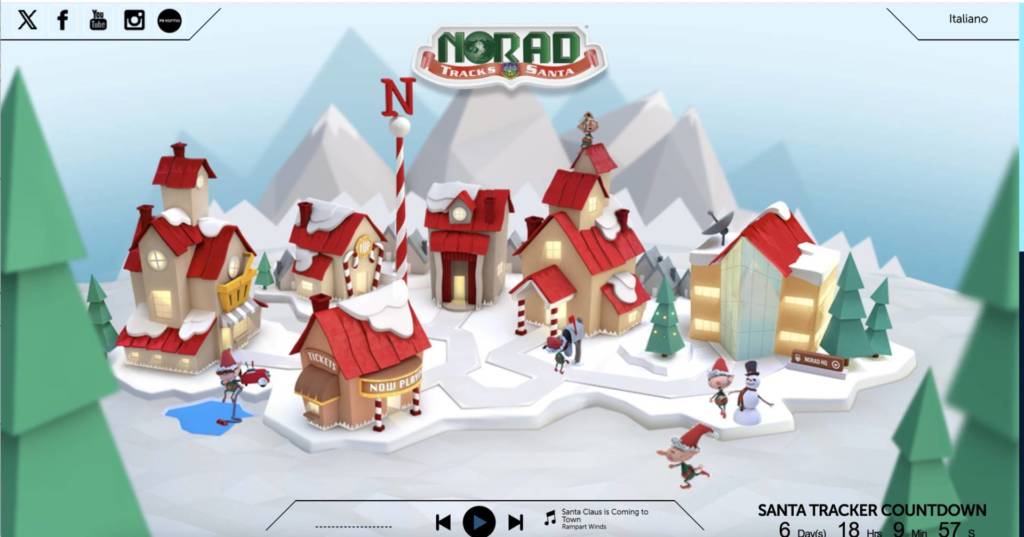 Migliori App di Natale Norad
