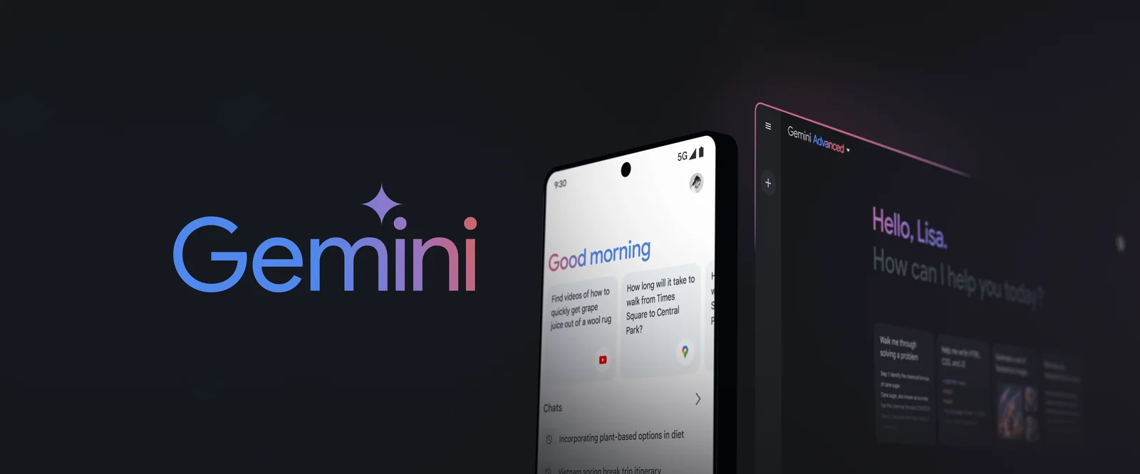 Google Bard diventa Gemini e aggiunge nuove funzioni e un’app