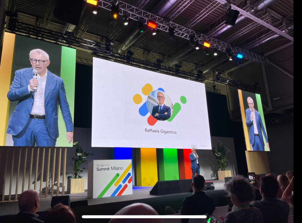 Google Cloud Summit Milano Raffaele Gigantino Country Manager