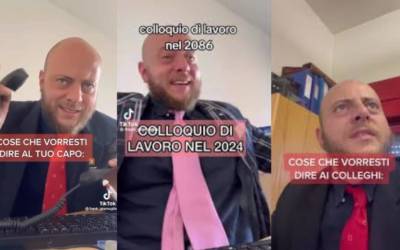 Frank Gramuglia: come la vita d’ufficio è diventata di moda sui social