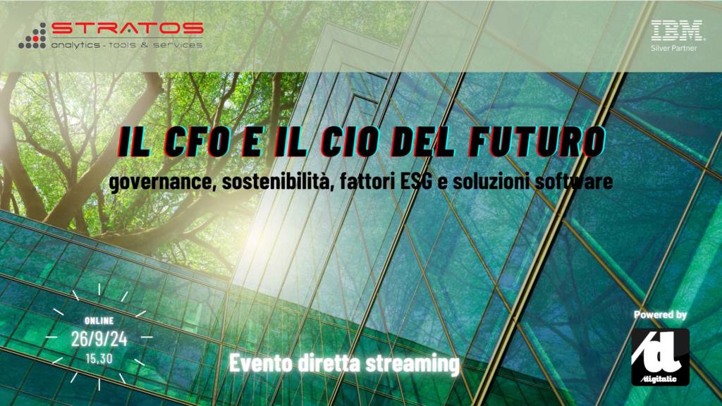 Il CFO e il CIO del futuro: governance, sostenibilità, fattori ESG e soluzioni software
