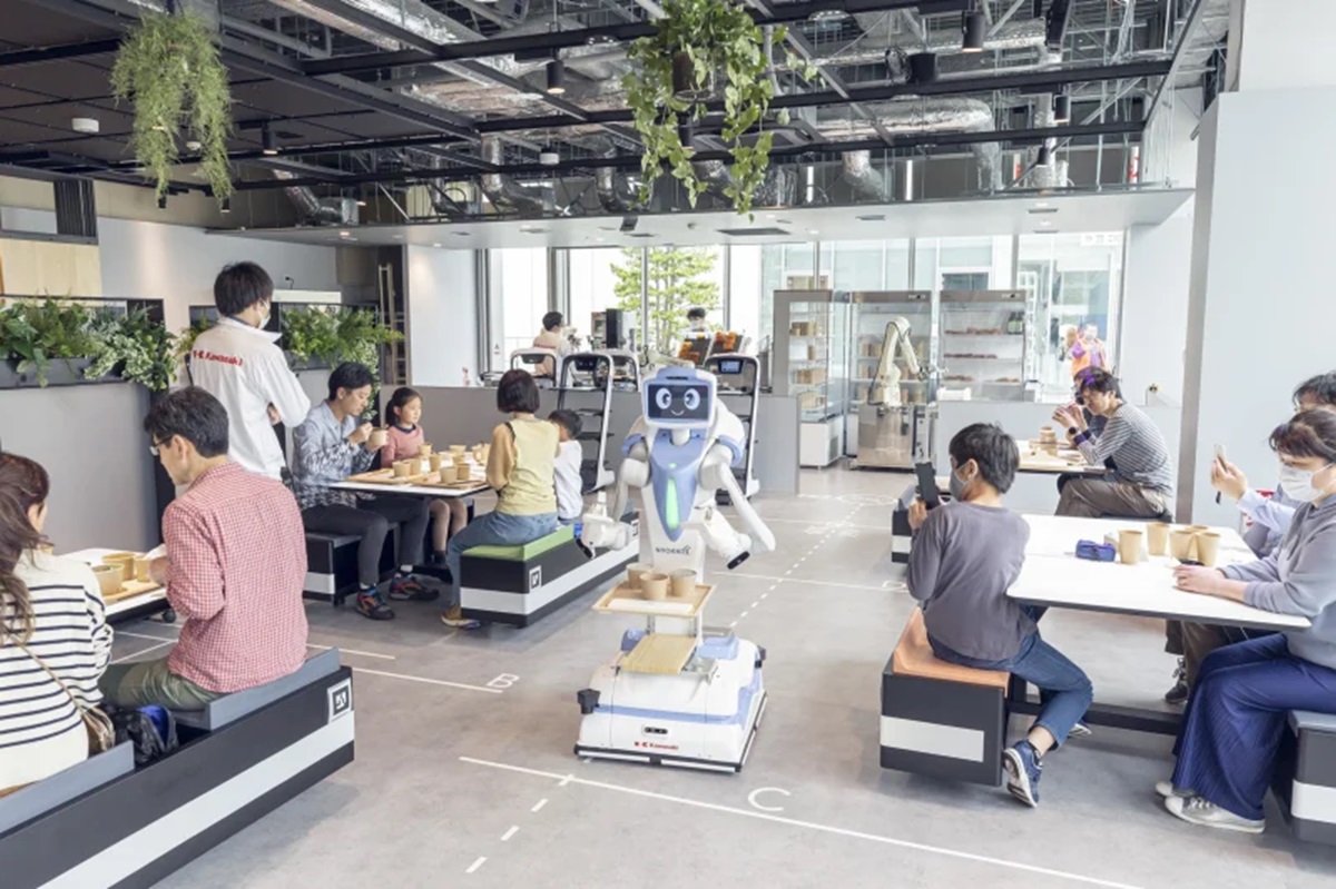 In Giappone il primo ristorante con chef e camerieri robot dotati di AI:  AI_Scape