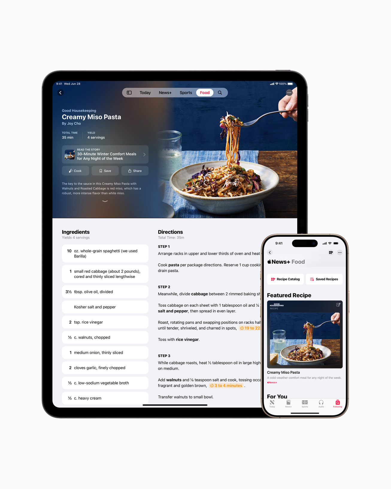 Apple punta sulla cucina e sfida le app di ricette