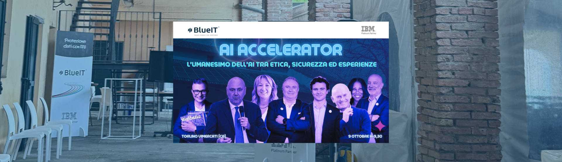 AI Accelerator: l’umanesimo dell’AI. Il 9 ottobre scoprite con BlueIT come usare davvero l’AI