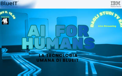 AI for Humans: la tecnologia umana di BlueIT diretta dagli studi TV RAI
