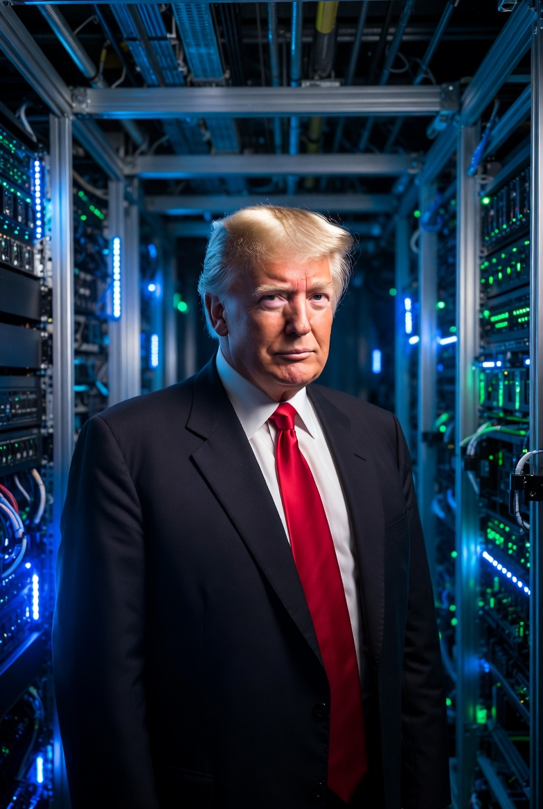 Genesis Mission Donald Trump blue