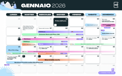 Calendario social media 2026: la guida per brand e creator