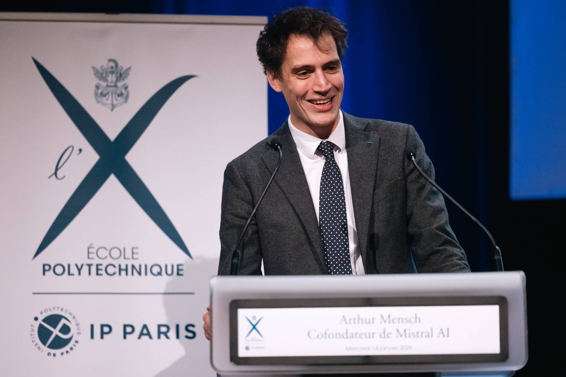 Arthur Mensch, fondatore e CEO di Mistral AI,